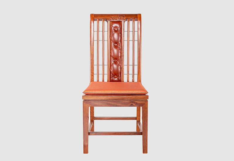 白银芙蓉榭中式实木餐椅效果图